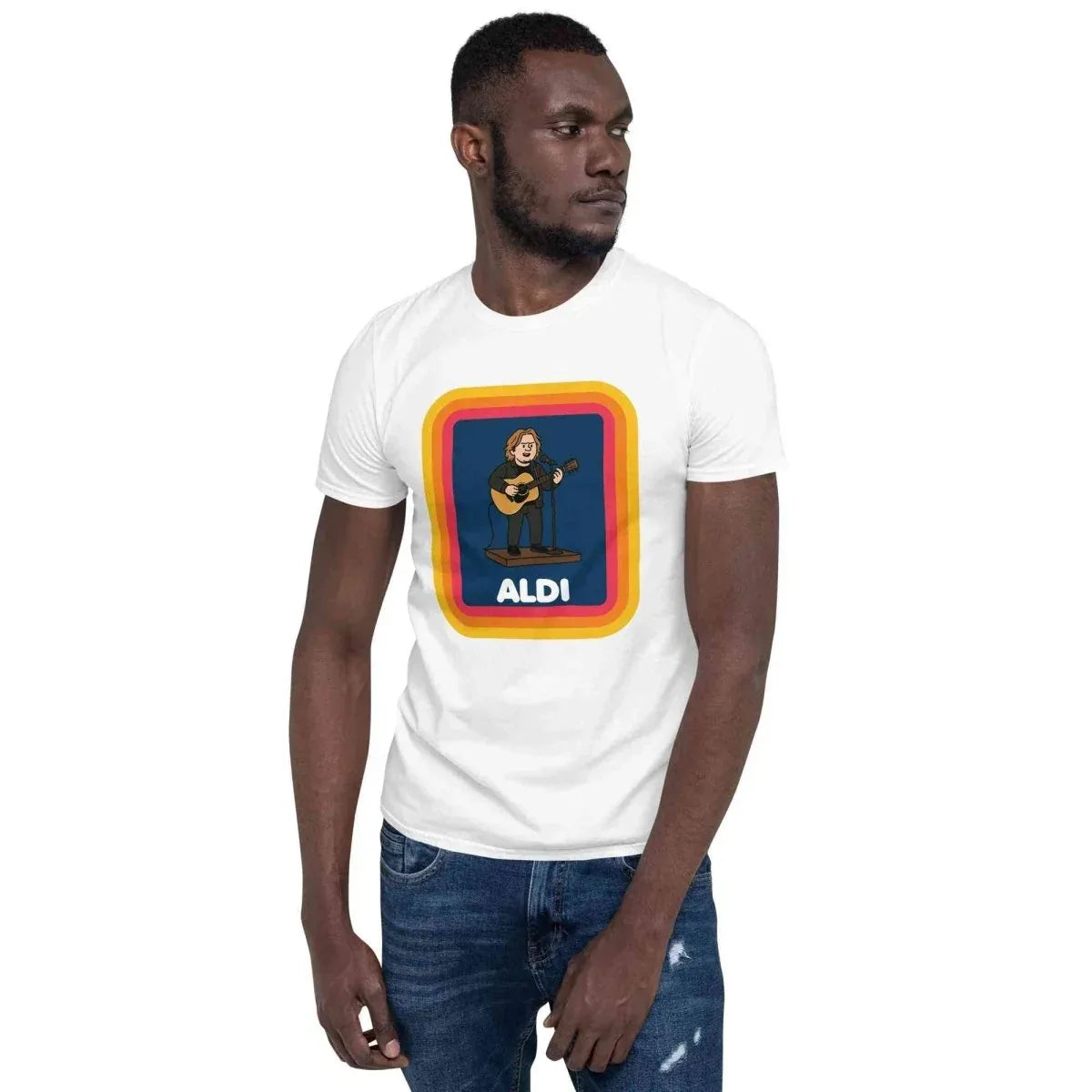 Alcyone213k Lewis Capaldi Cotton T-Shirt - Capaldi On Aldi