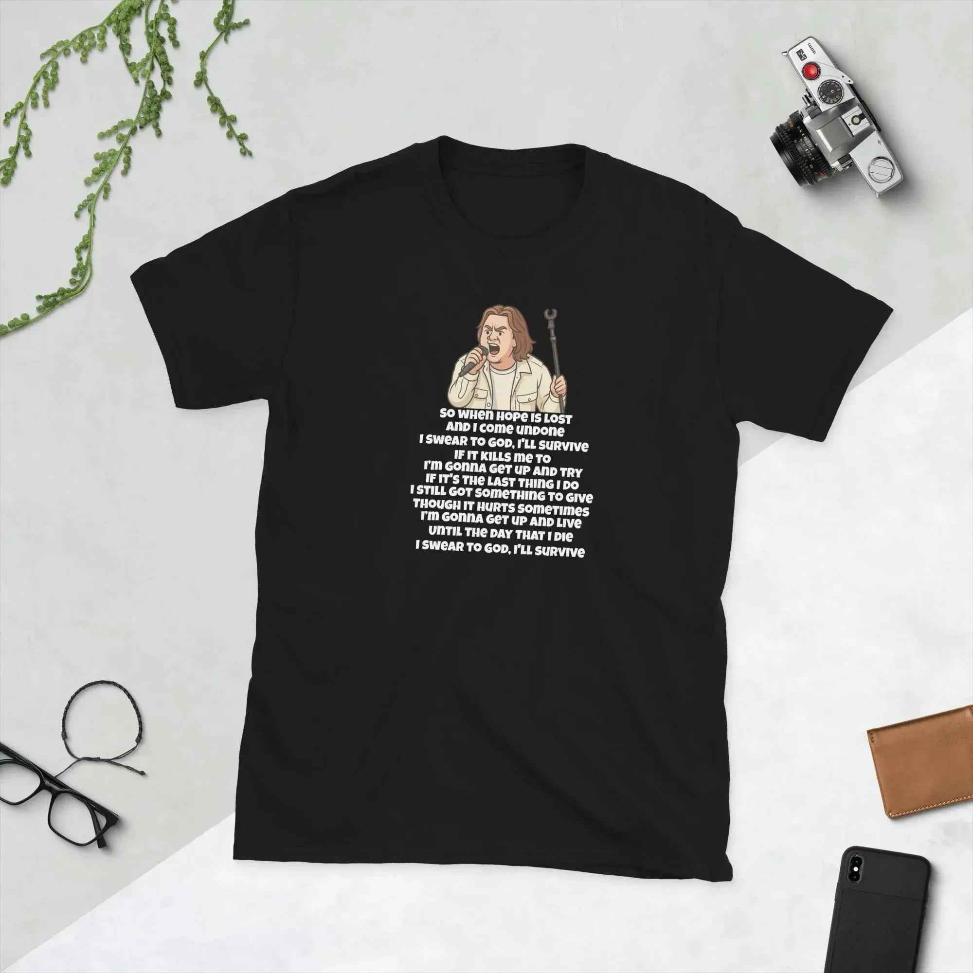 Alcyone213k Lewis Capaldi Survive T-Shirt, Friendly Streetwear