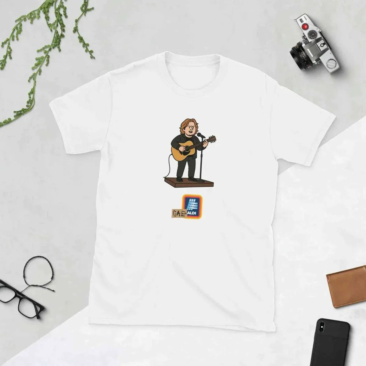 Alcyone213k Lewis Capaldi Graphic T-Shirt - Capaldi On Aldi