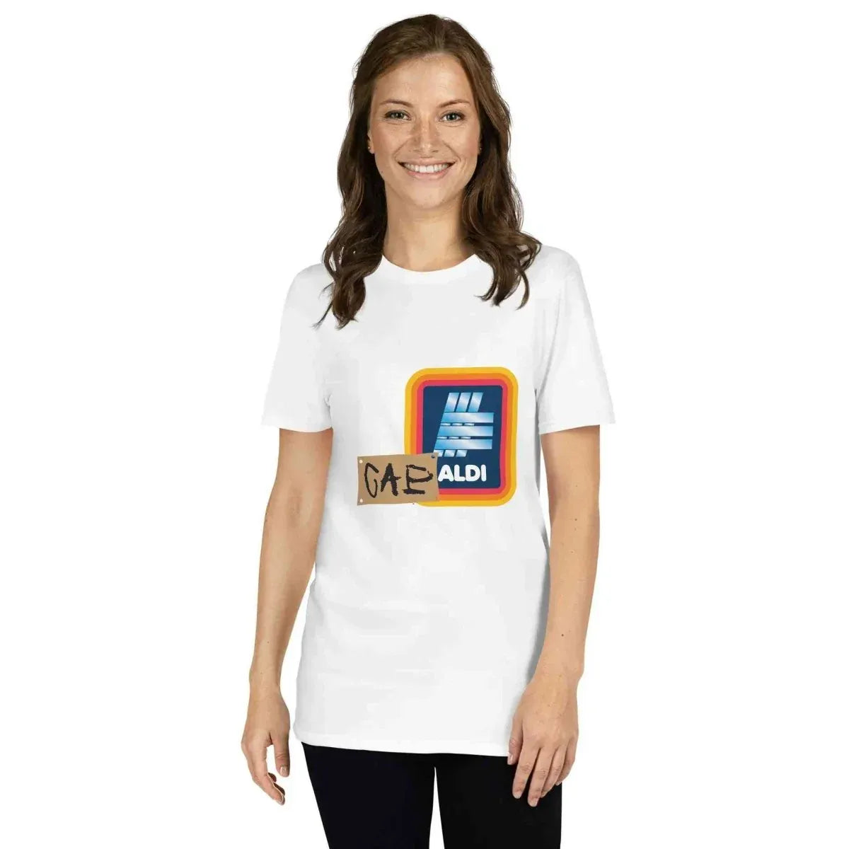 Alcyone213k Lewis Capaldi Tee T-Shirt - Capaldi On Aldi