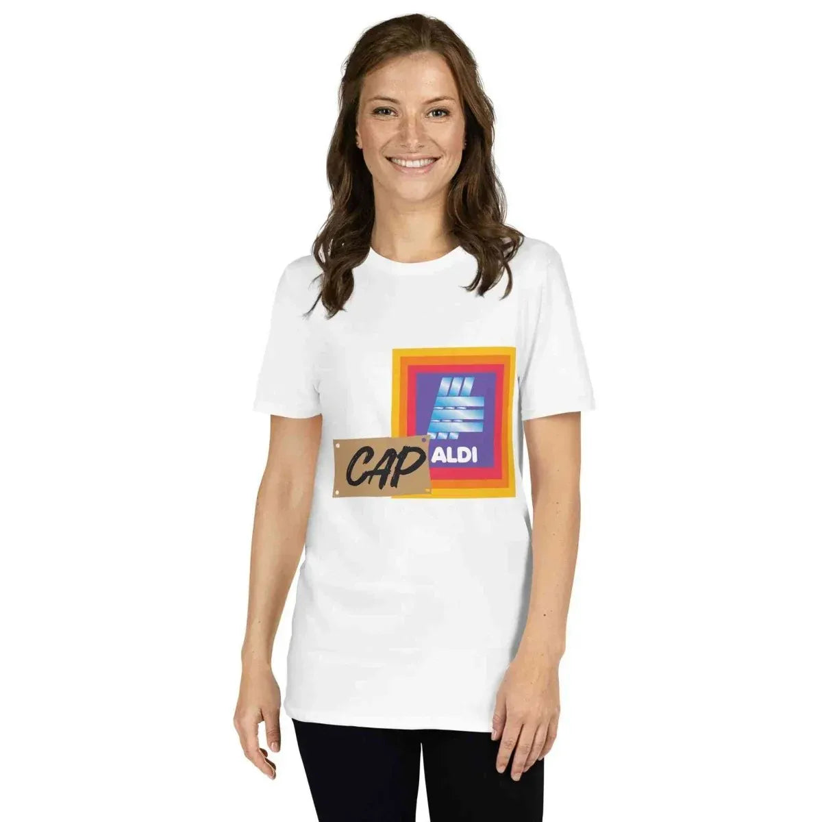 Alcyone213k Lewis Capaldi Cotton T-Shirt for Everyday Wear - Capaldi On Aldi