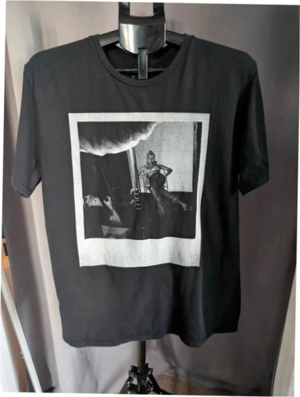 Dua Lipa Future Nostalgia World Tour T Shirt Black Large Graphic Merch Tee