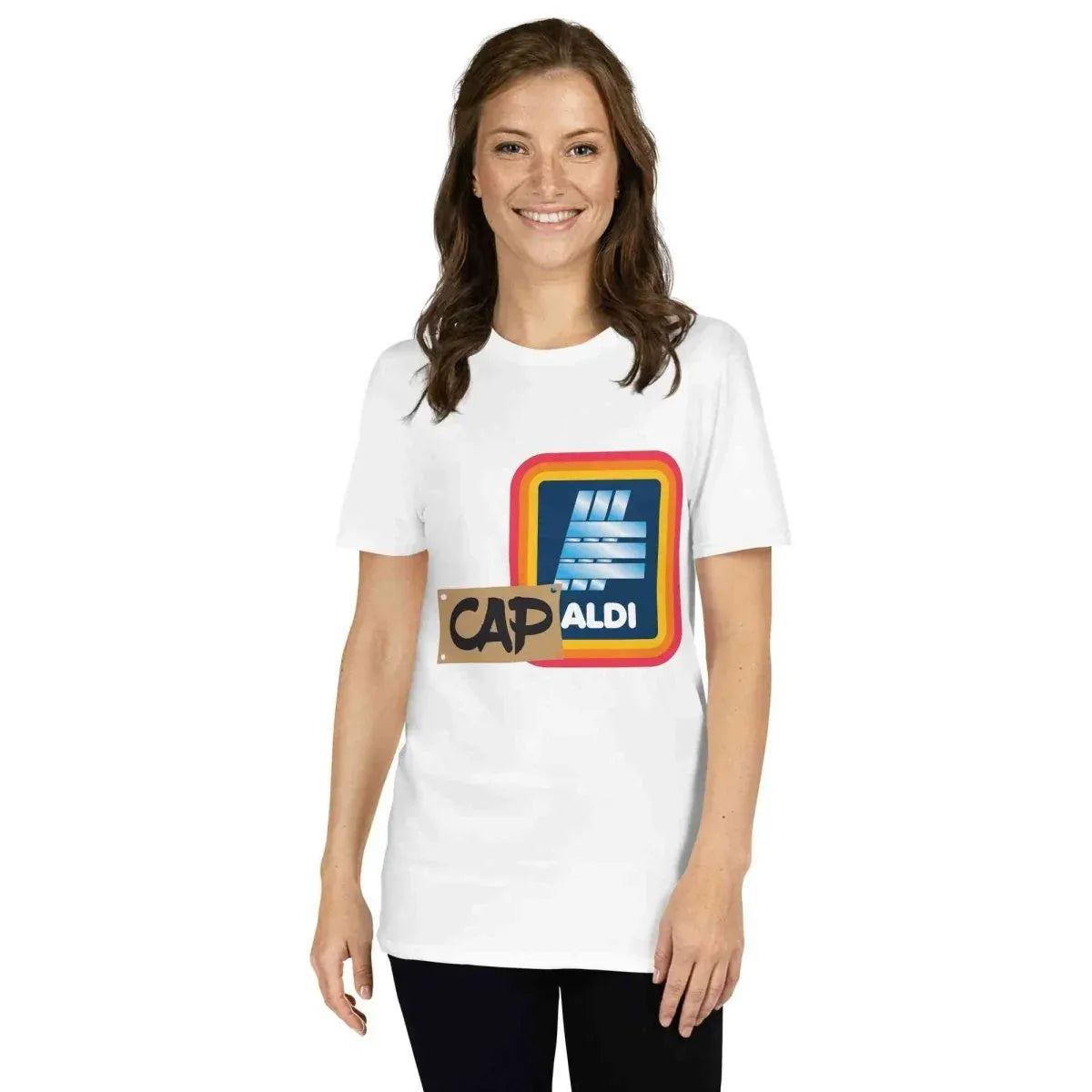 Alcyone213k Lewis Capaldi Fan T-Shirt Tee - Capaldi On Aldi