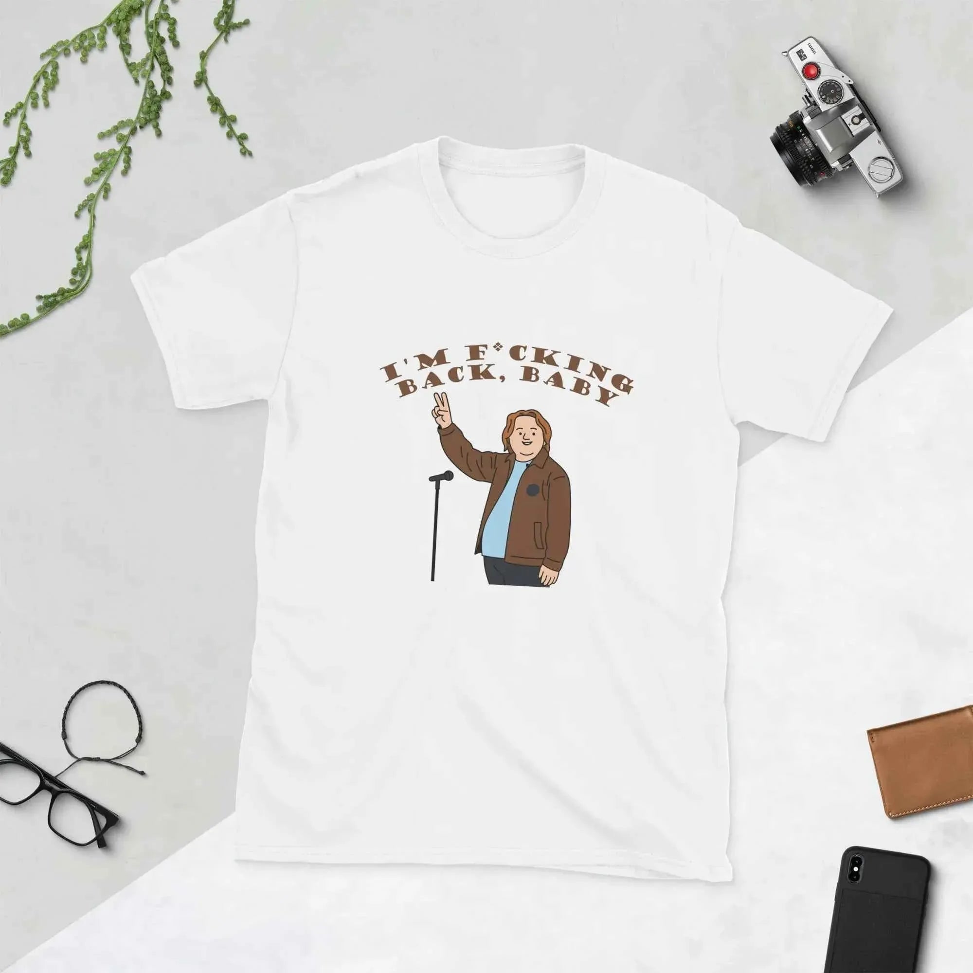 Alcyone213k Lewis Capaldi I'm Back T-Shirt, Friendly Cotton Tee
