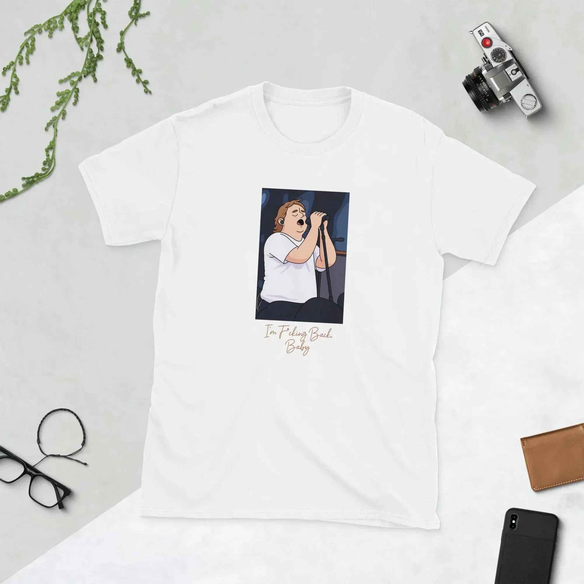 Alcyone213k Lewis Capaldi T-Shirt Tee Soft Cotton Unisex - I'm Back