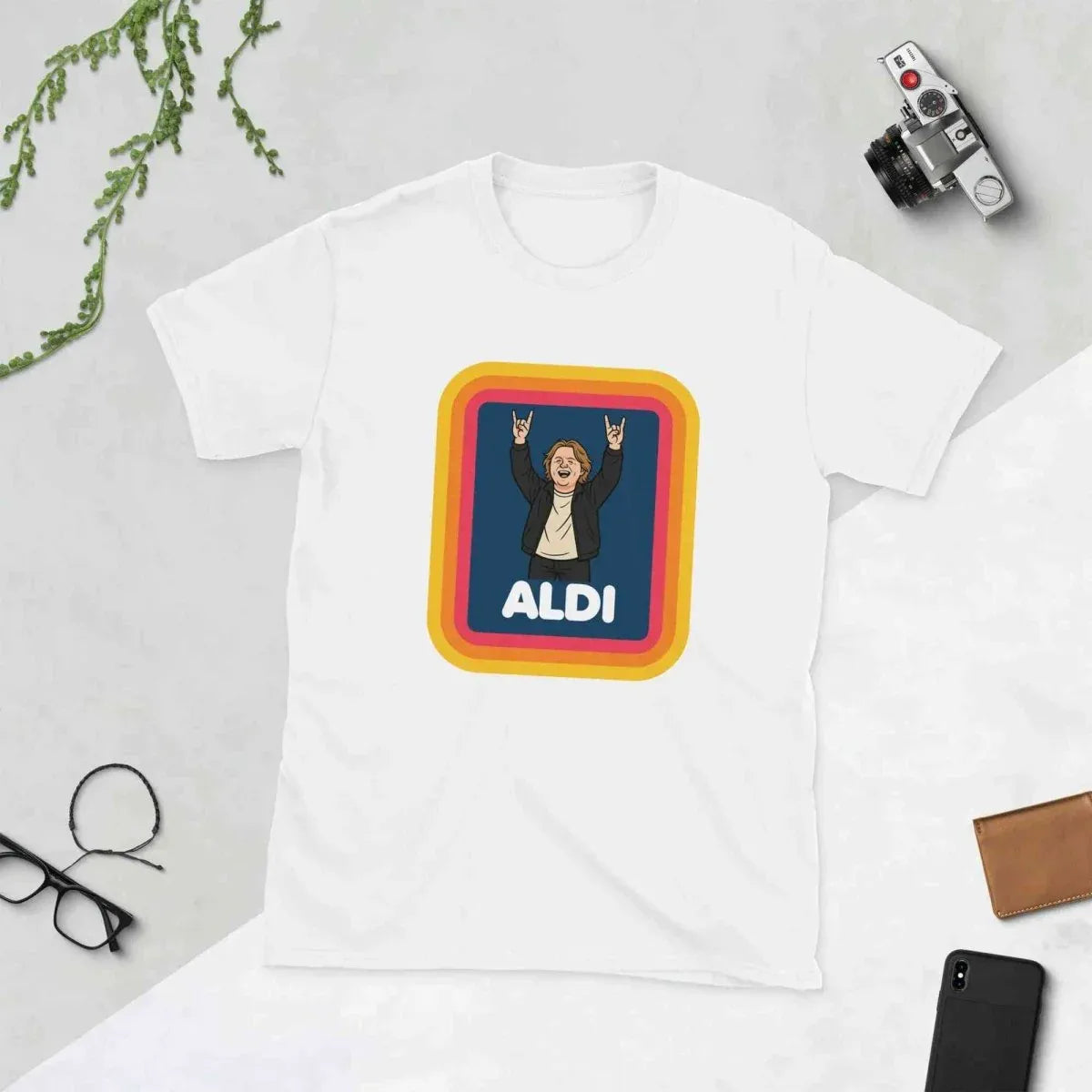 Alcyone213k Lewis Capaldi T-Shirt - Capaldi On Aldi