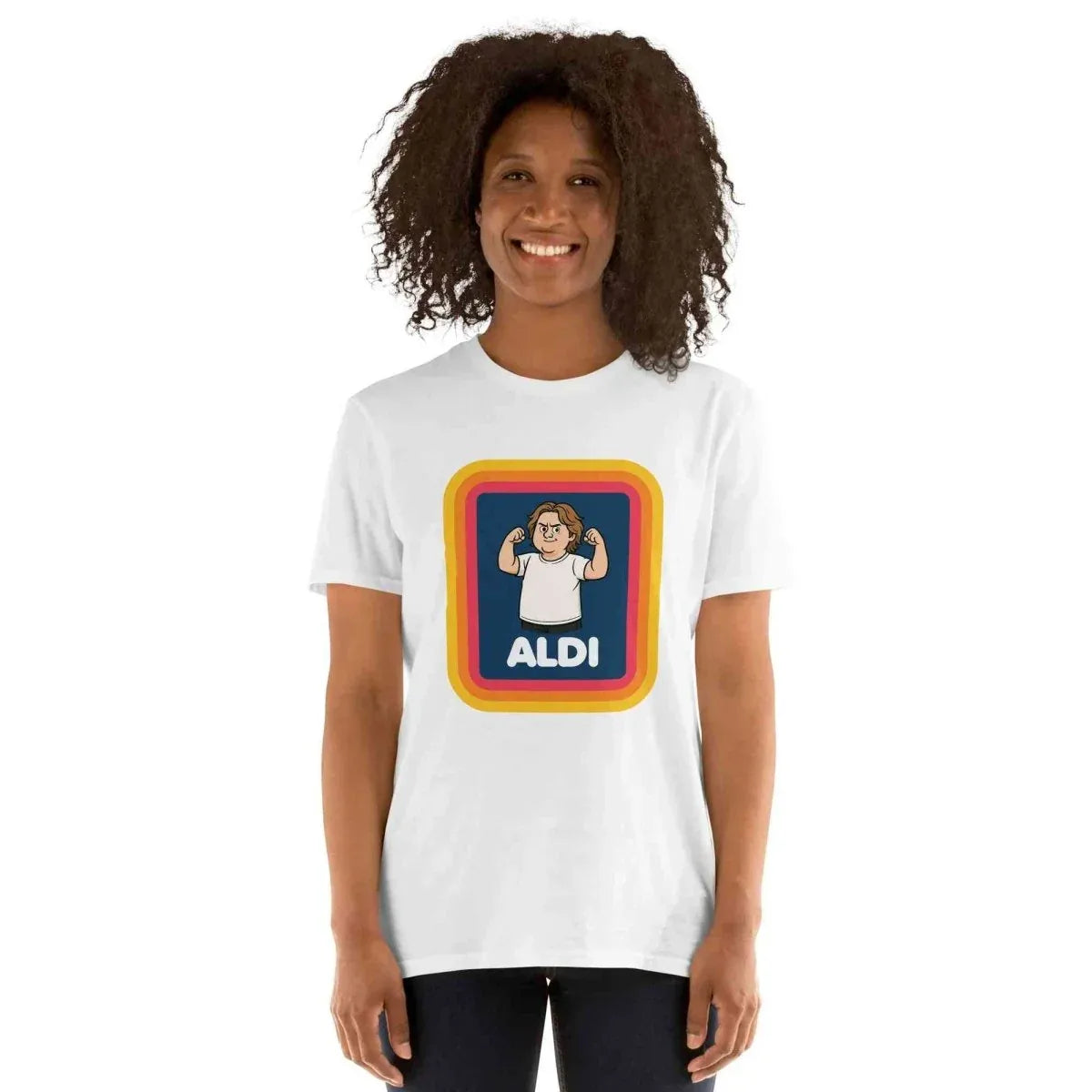 Alcyone213k Lewis Capaldi T-Shirt - Capaldi On Aldi