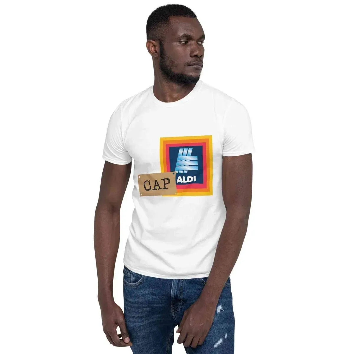 Alcyone213k Lewis Capaldi Everyday Unisex T-Shirt - Capaldi On Aldi