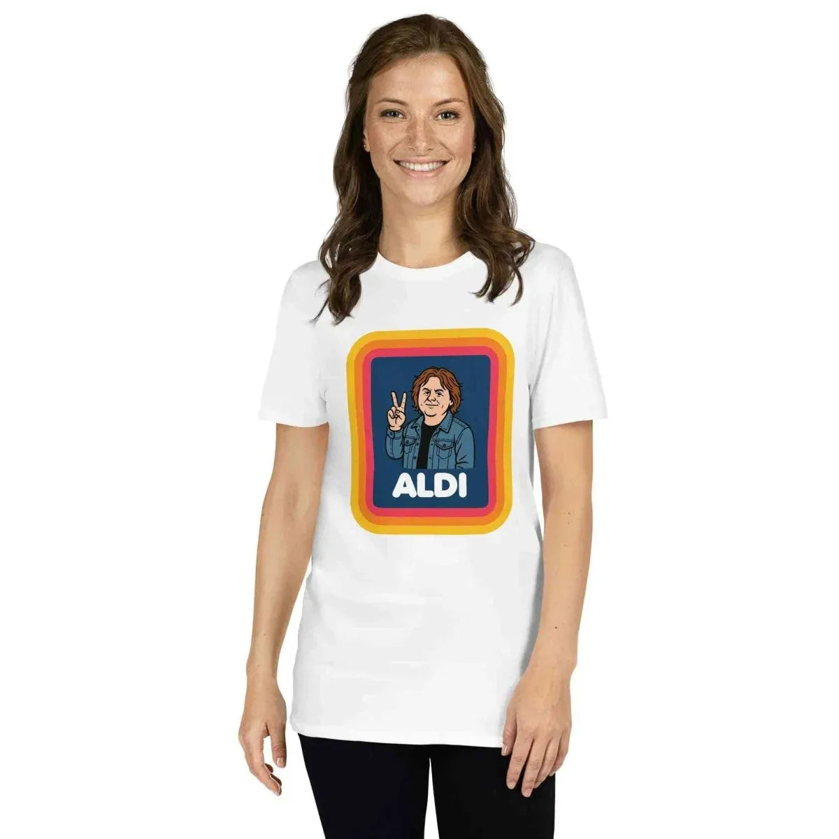 Alcyone213k Lewis Capaldi Music Lover T-Shirt - Capaldi On Aldi