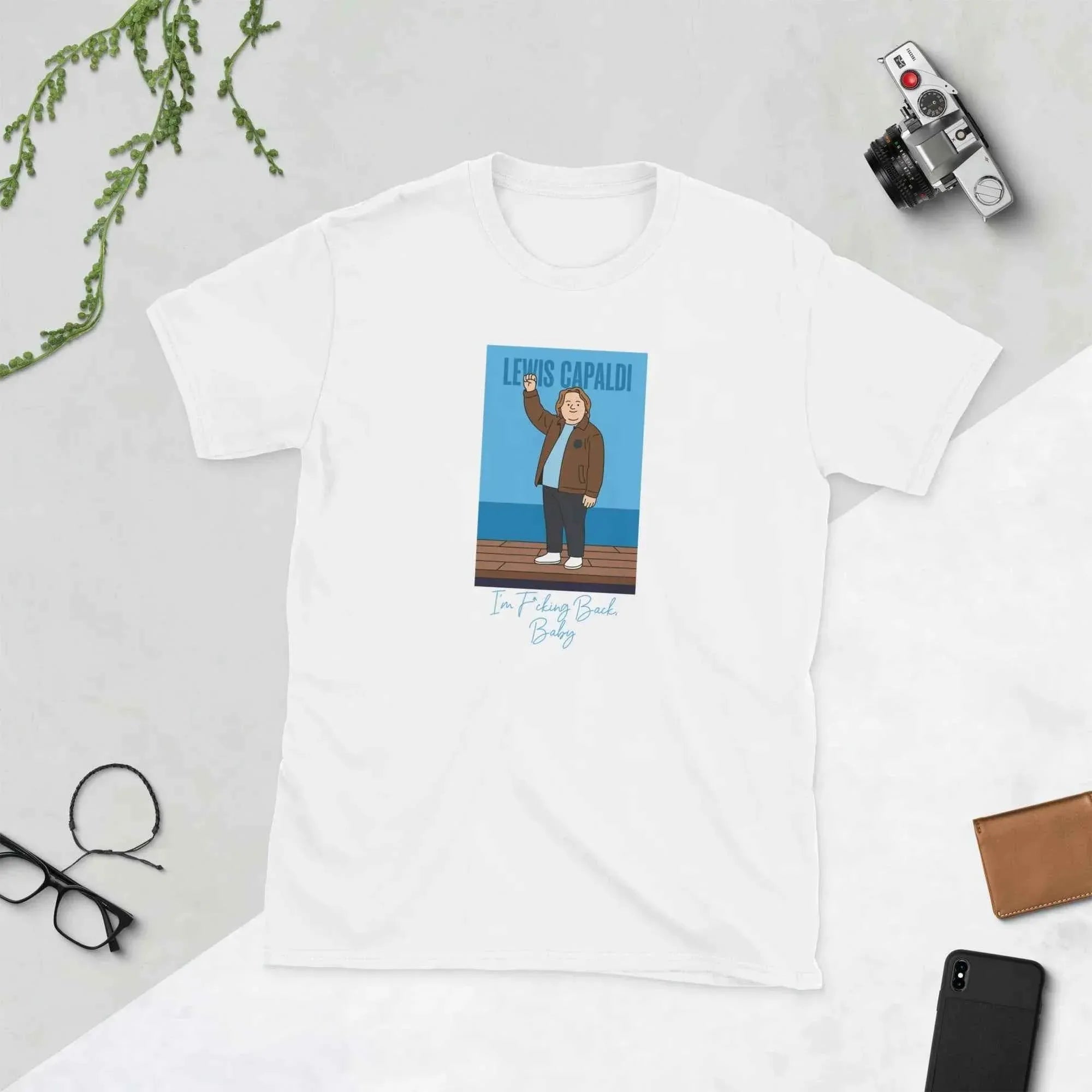 Alcyone213k Lewis Capaldi I'm Back Friendly T-Shirt Tee