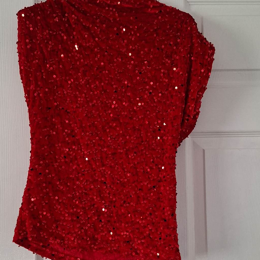 Sequin top