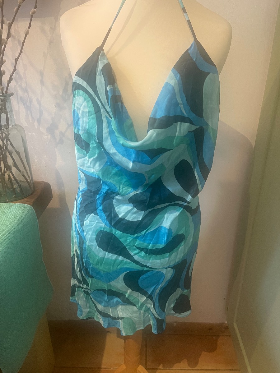 Zara spaghetti strap dress