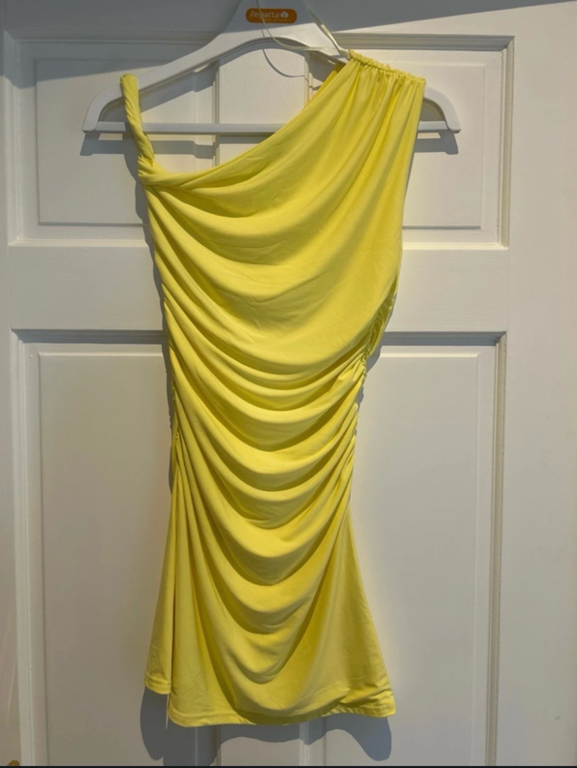 Pink Vanilla yellow dress. Size S