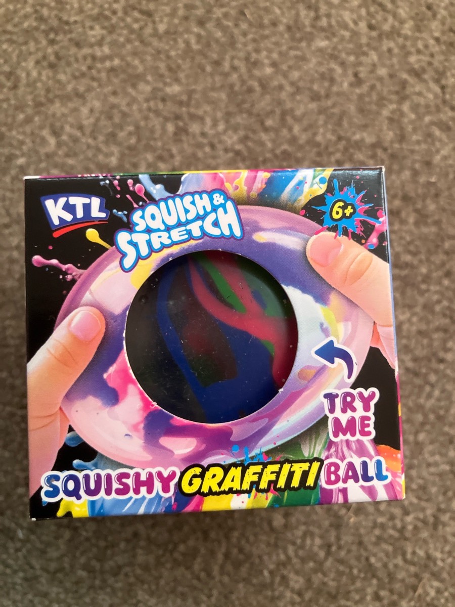 Squishy Graffiti Ball
