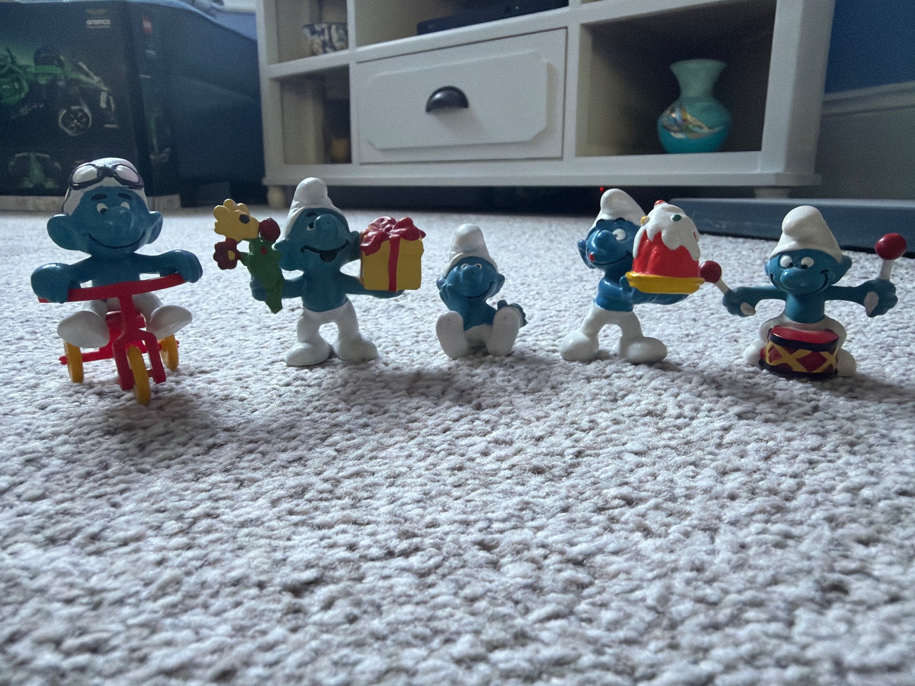 5 Smurfs