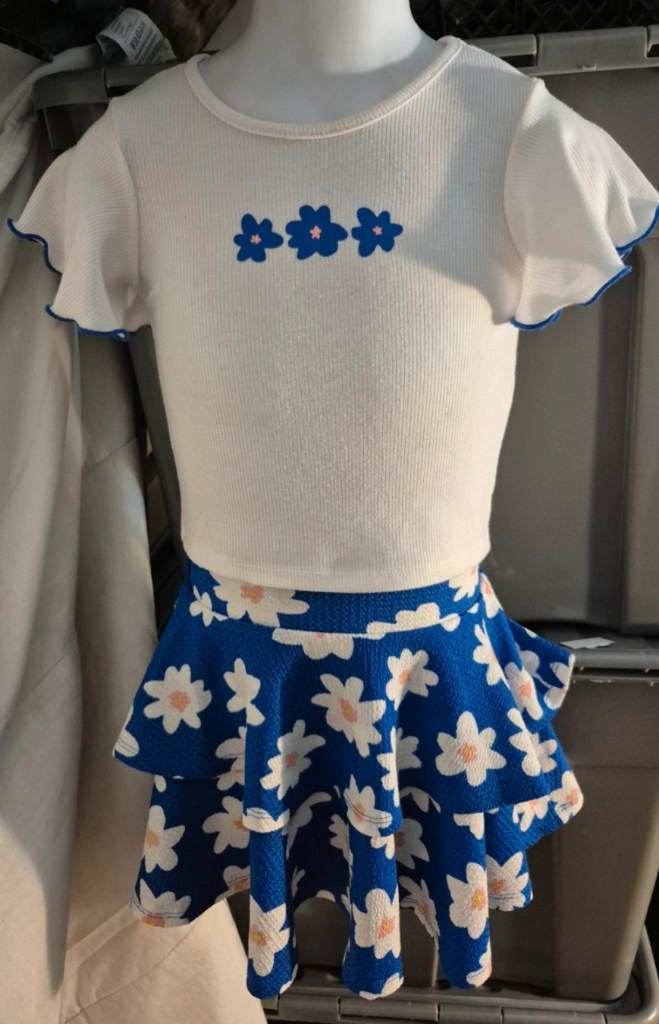 Girls floral set