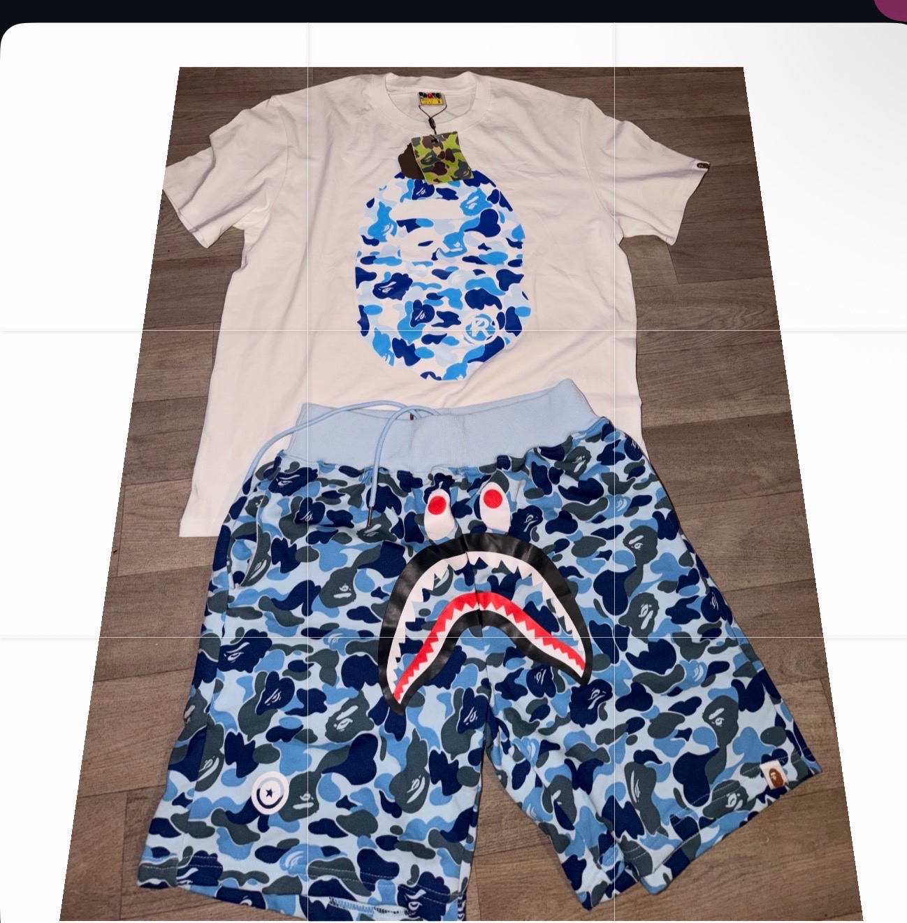 Ape Bape short sets size medium