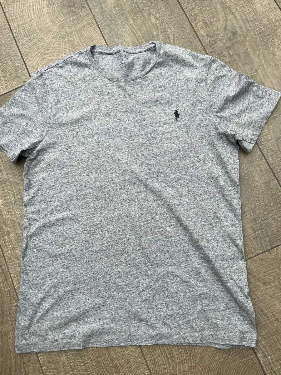 Polo Ralph Lauren Grey Marl T-Shirt size L