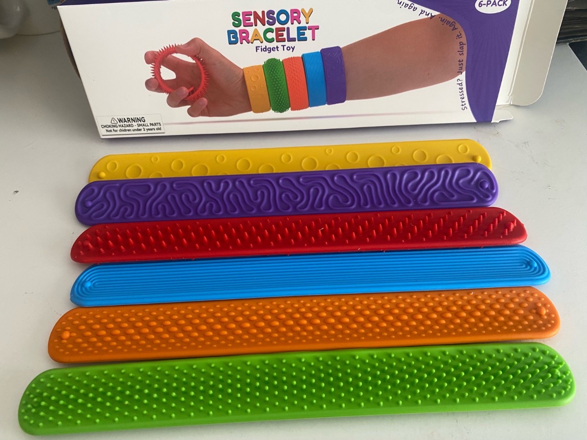 Slap bracelets sensory fidget toy