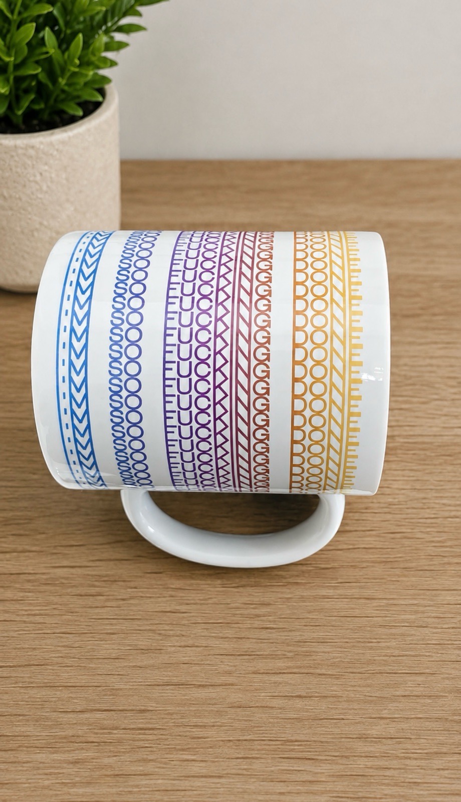 Funny Mugs with Hidden Message Mug, Rude Mugs for Adults, Humorous Novelty Ceramic Cup for Coffee &