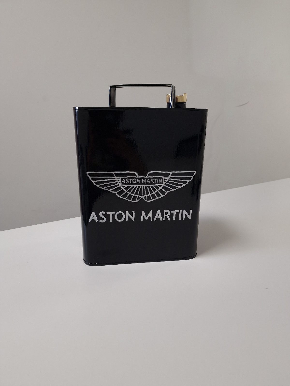 New Reproduction Aston Martin Petrol Can Brass Cap Decorative Jerry Can
