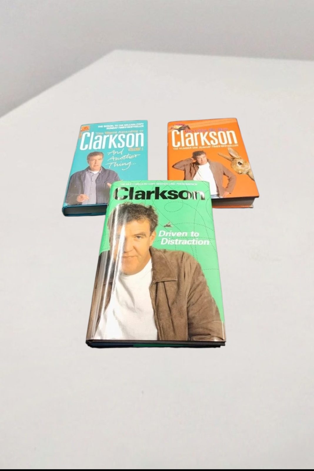 3 Jeremy Clarkson Hardback Book