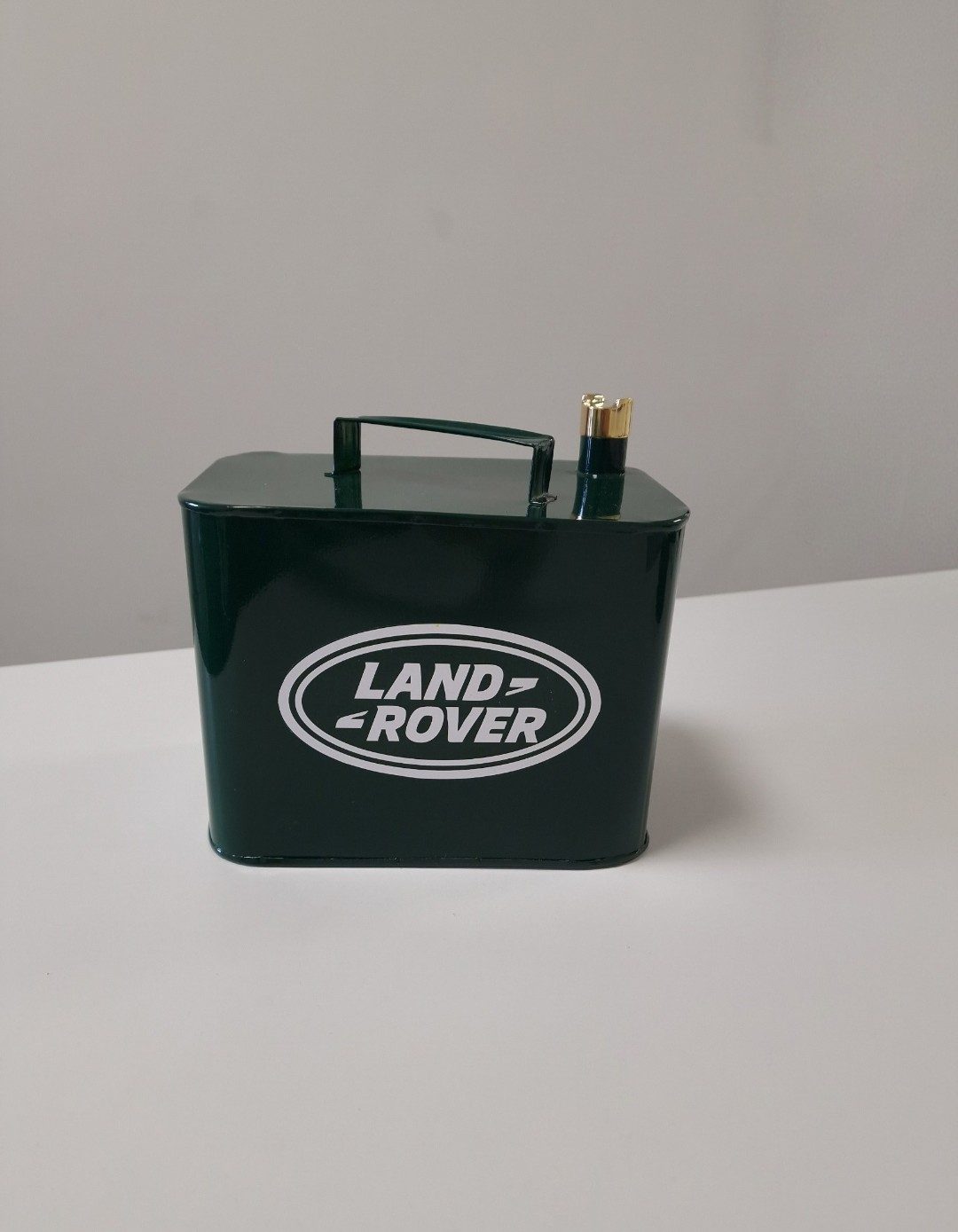 New Rectangle Reproduction Small Green Land Rover Petrol Can