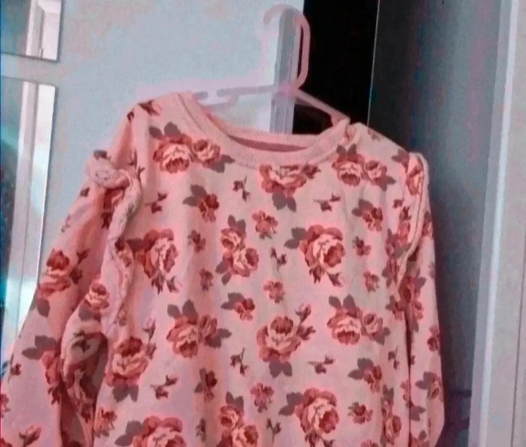 girls floral jumper