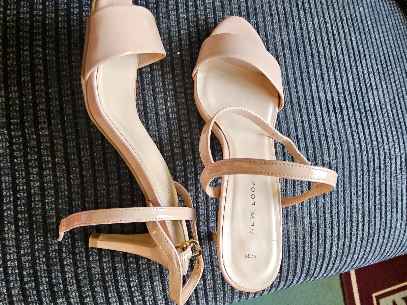 New Look Light Pink Heels – Size 6/39