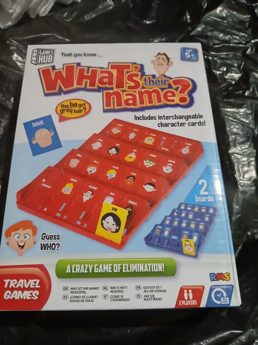 Games hub whats their name? Travel game (guess who style)