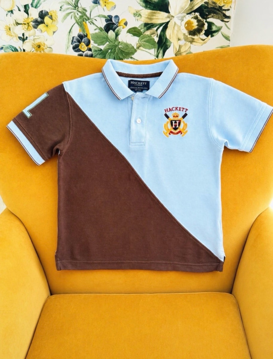 Vintage Hackett London Boys Polo Shirt Age 5-6