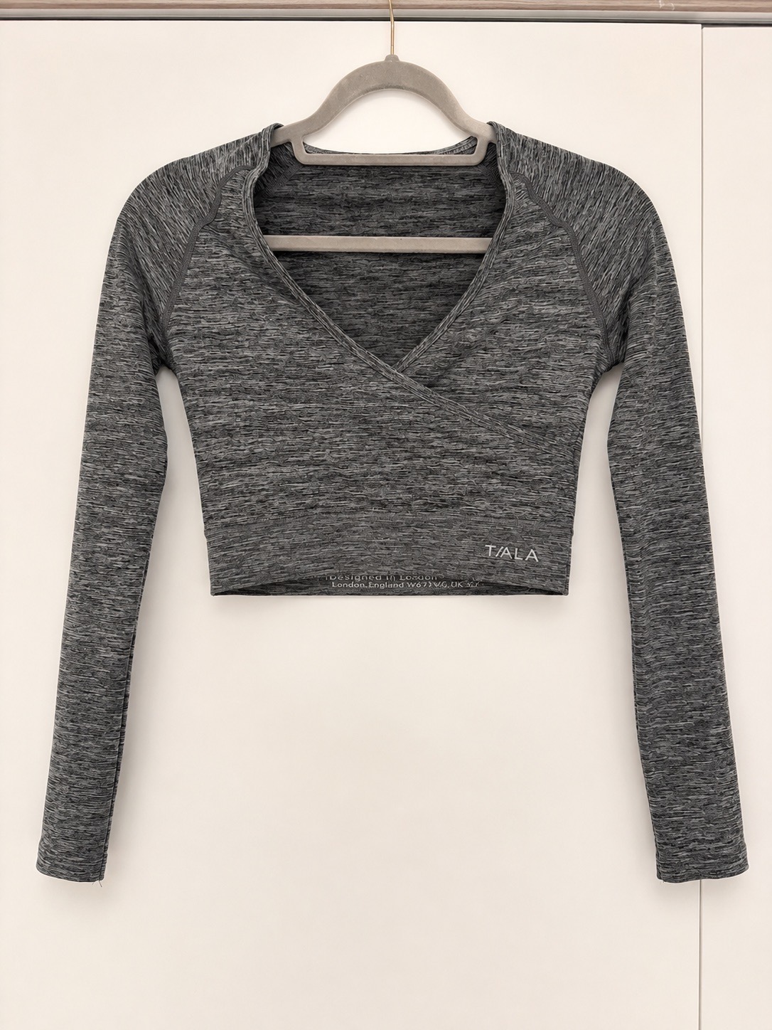 TALA cropped gym top