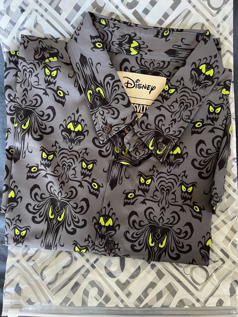 RSVLTS x DIsney Haunted Mansion Mens Kunuflex Shirt New Unworn Medium