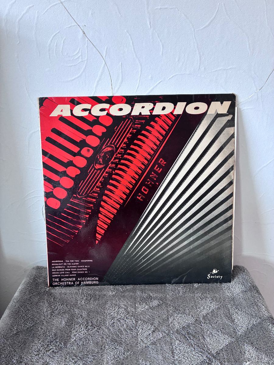 The Hohner Accordion Orchestra Of Hamburg - Accordion! Vinyl LP (Society SOC 952)