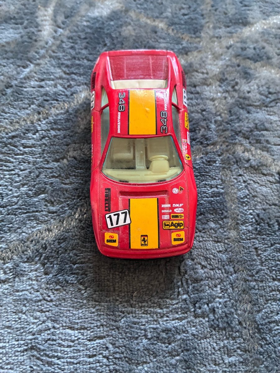 Vintage Bburago Ferrari 348tb Evoluzione #177 (1/24 Scale)
