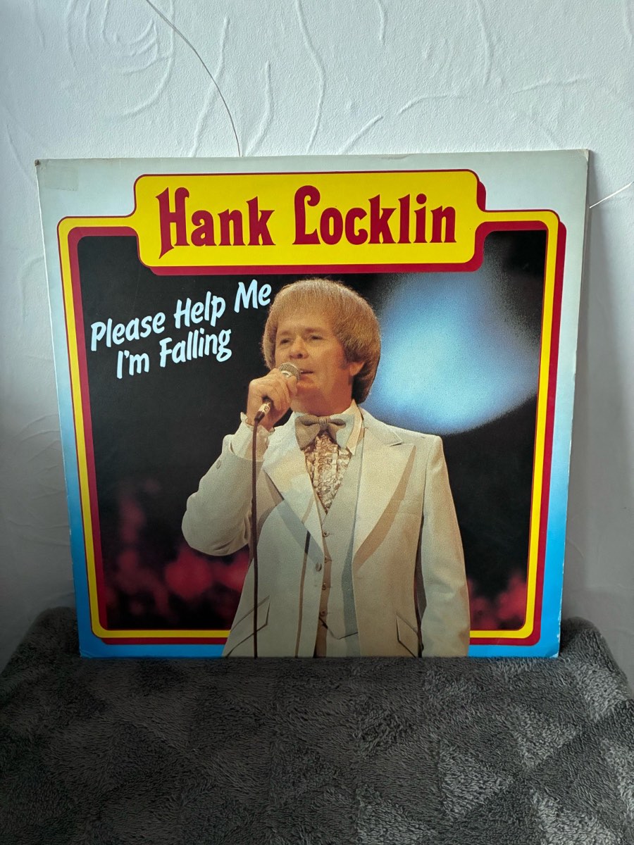 Hank Locklin - Please Help Me, I'm Falling vinyl LP compilation record