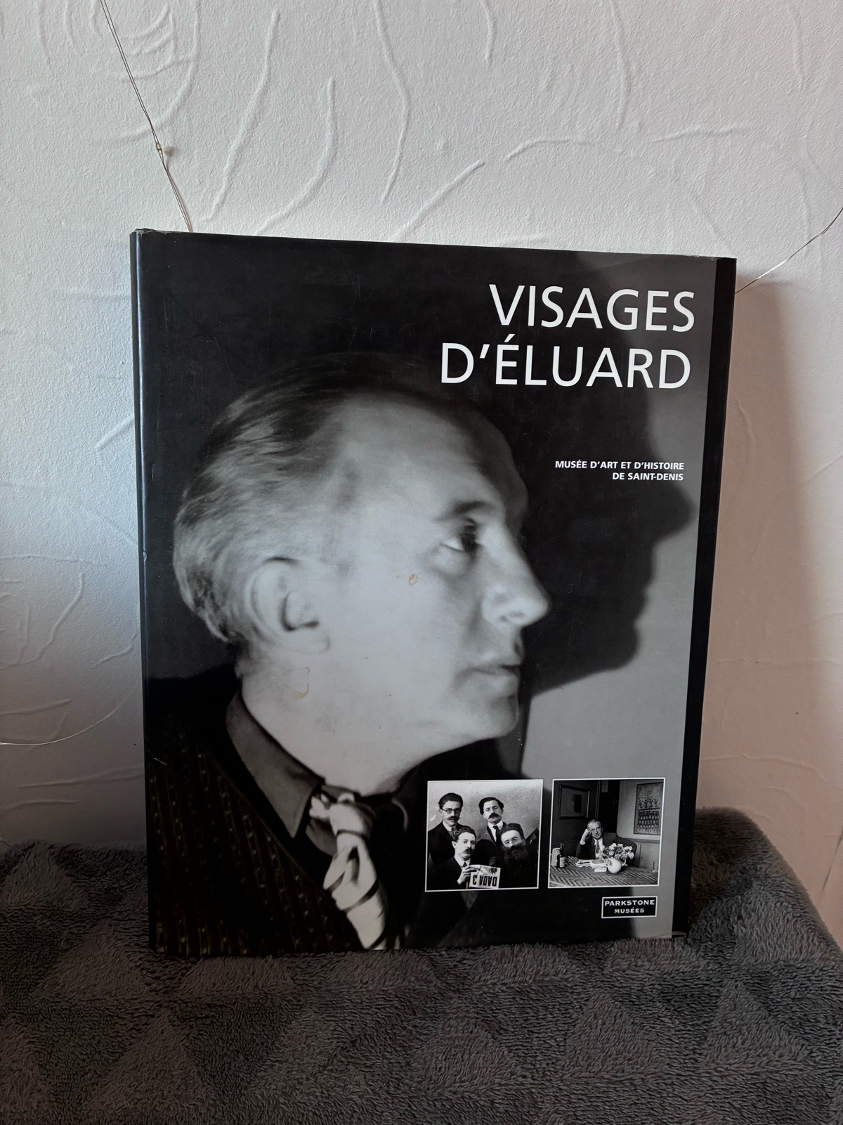 Visages d'Éluard Photographies Hardcover 1995 Surrealism Art Exhibition Catalogue