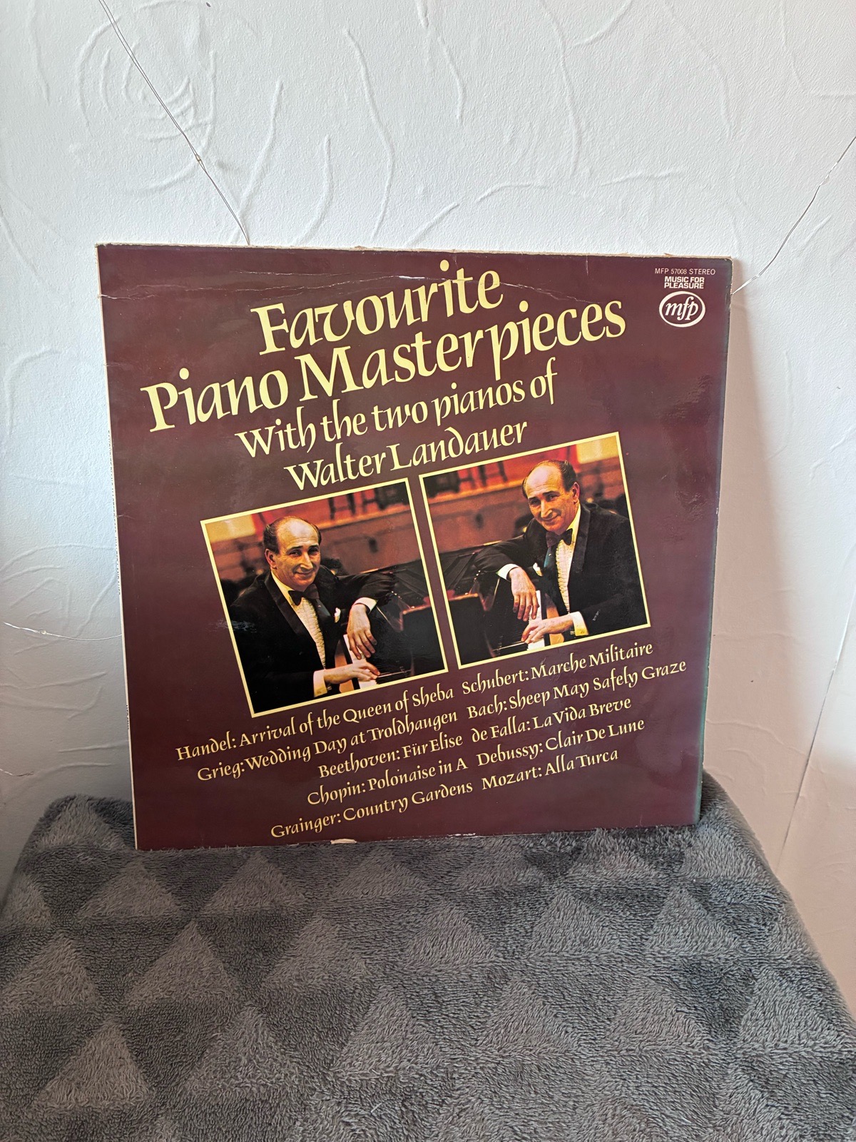 Walter Landauer - Favourite Piano Masterpieces (1973 Vinyl LP, MFP 57008) Classical