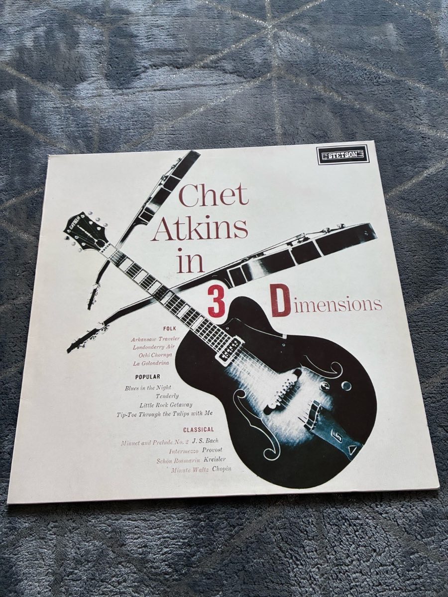 Chet Atkins In 3DIMENSIONS Vinyl LP Album