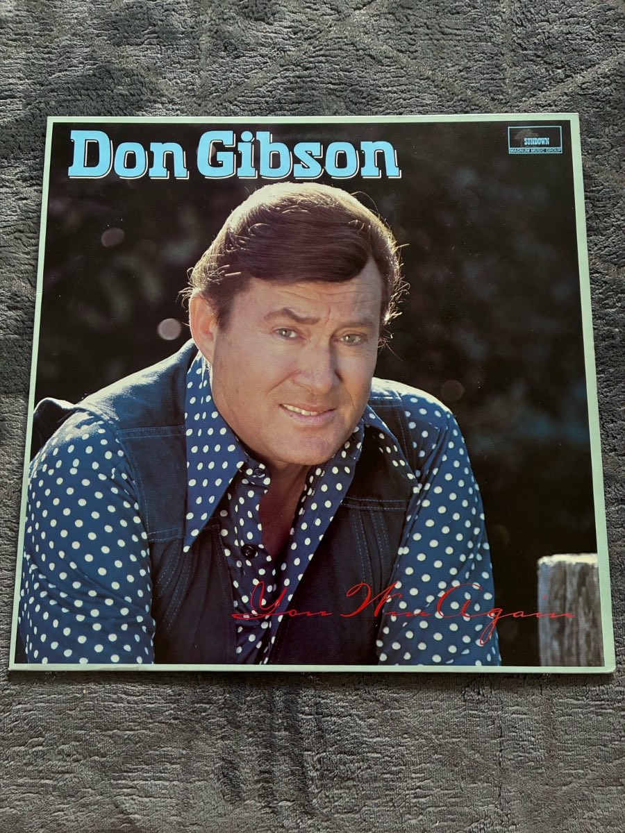 Don Gibson You Win Again Vinyl LP Record