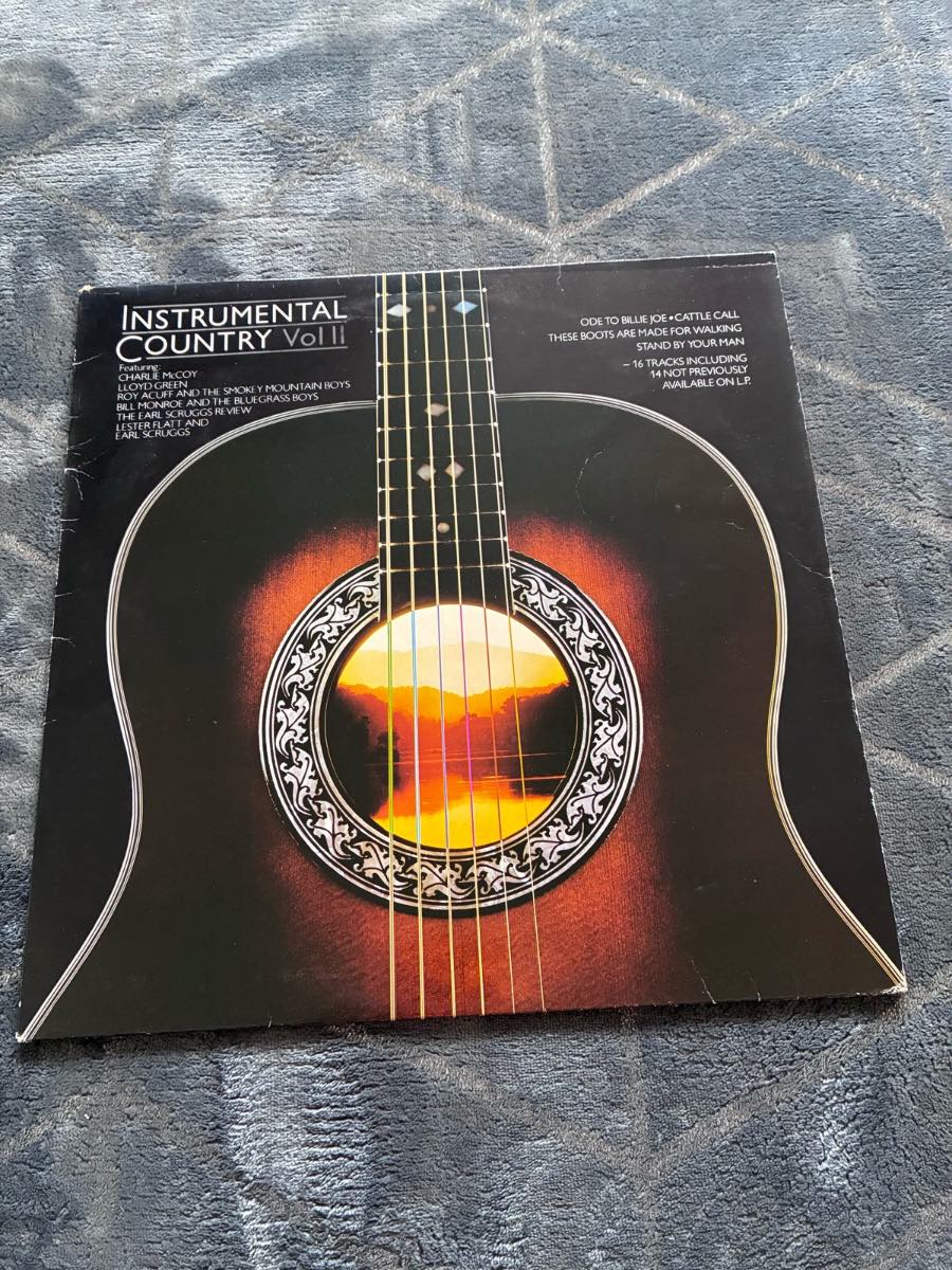 Instrumental Country Vol 11 Vinyl LP Album Record Various Artists
