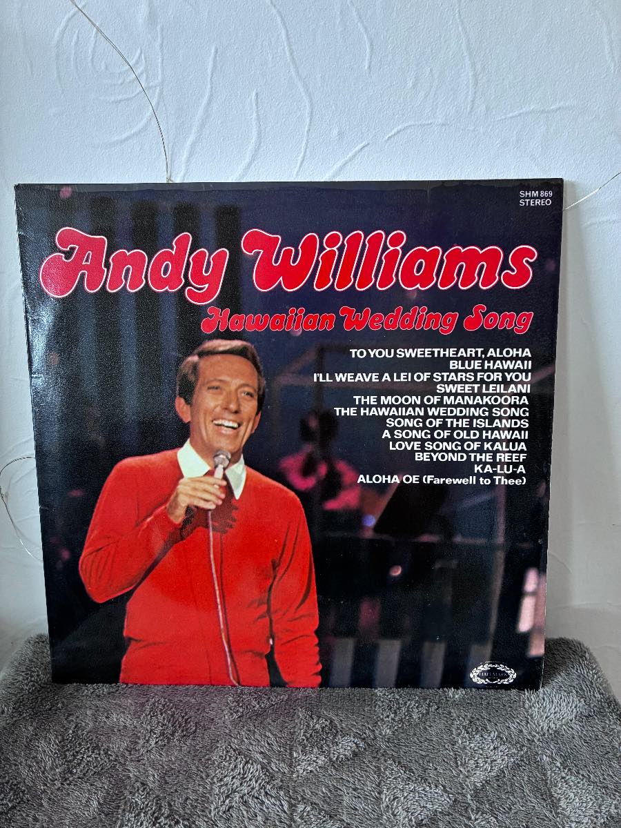 Andy Williams - Hawaiian Wedding Song 12" Vinyl LP Album Hallmark SHM 869 Stereo