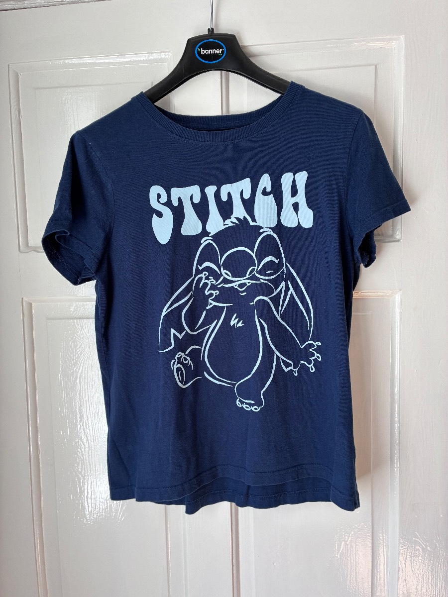 Women's Disney Primark Stitch T-shirt XS
