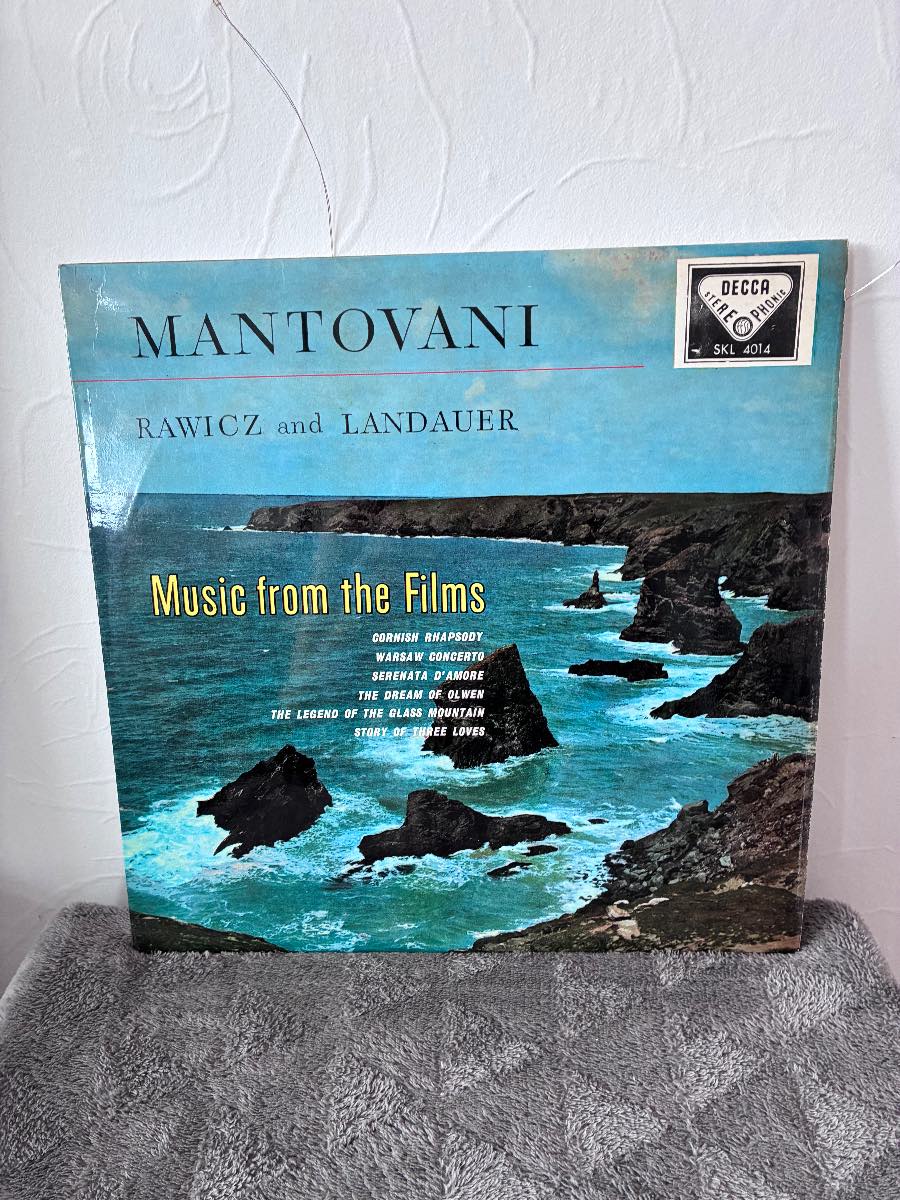 MANTOVANI Music From The Films Rawicz & Landauer Vinyl LP Decca SKL 4014 Stereo