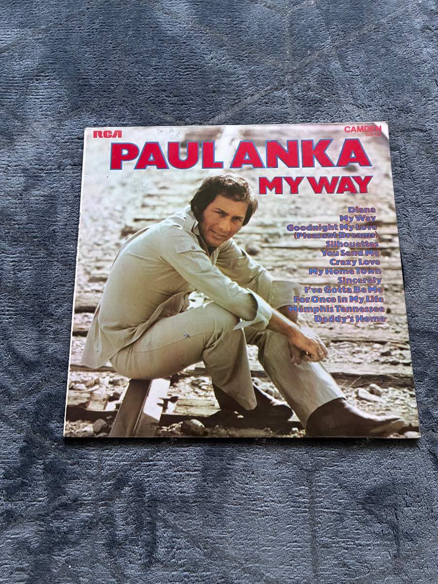Paul Anna My Way Vinyl LP Album Record