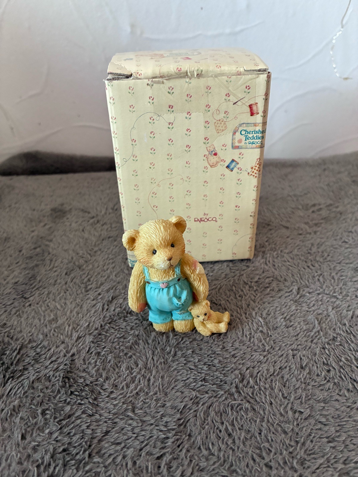 Vintage 1993 Cherished Teddies "Child of Hope" Figurine 624837 Enesco Boxed