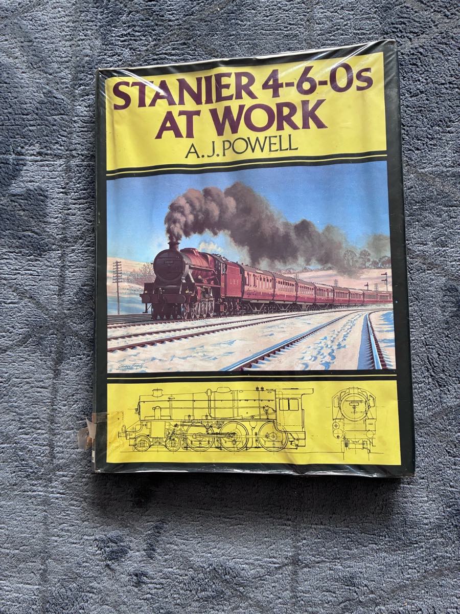 Stanier 4-6-0s At Work HCDJ Railway Book A J Powell 1983 1st Ed