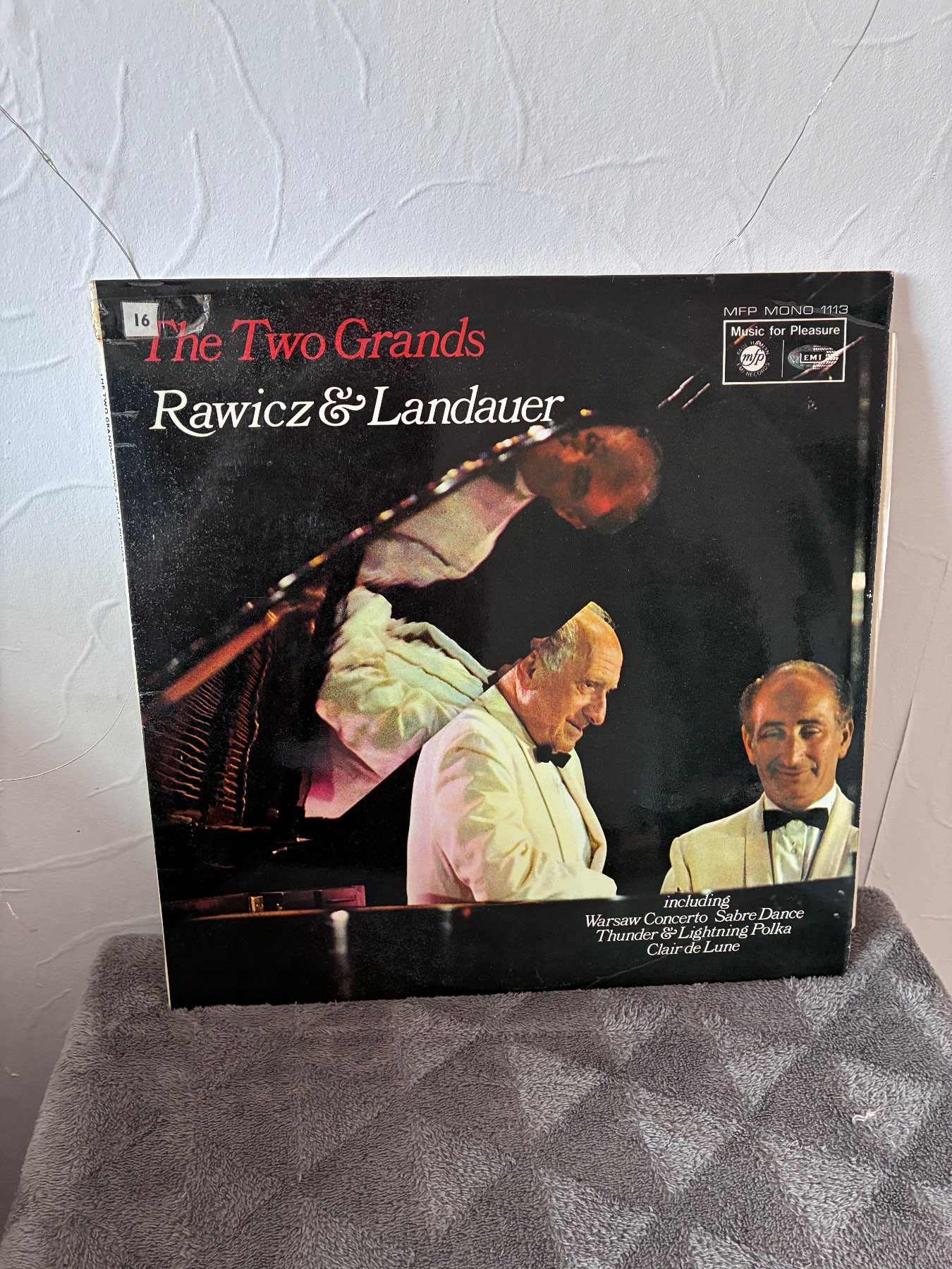Rawicz & Landauer The Two Grands Vinyl LP Album Mono MFP 1113 Classical 12"