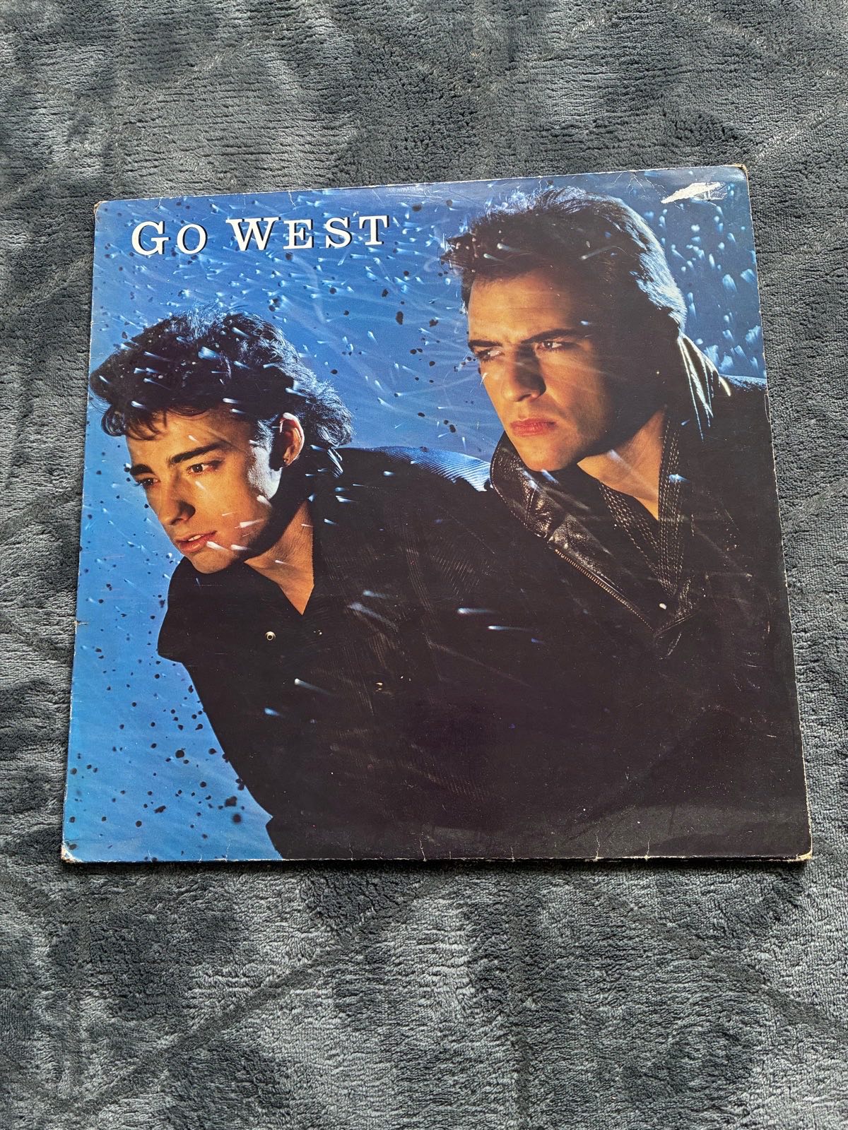 Go West - Self Titled Debut Vinyl LP 1985 Chrysalis Synth Pop We Close Our Eyes