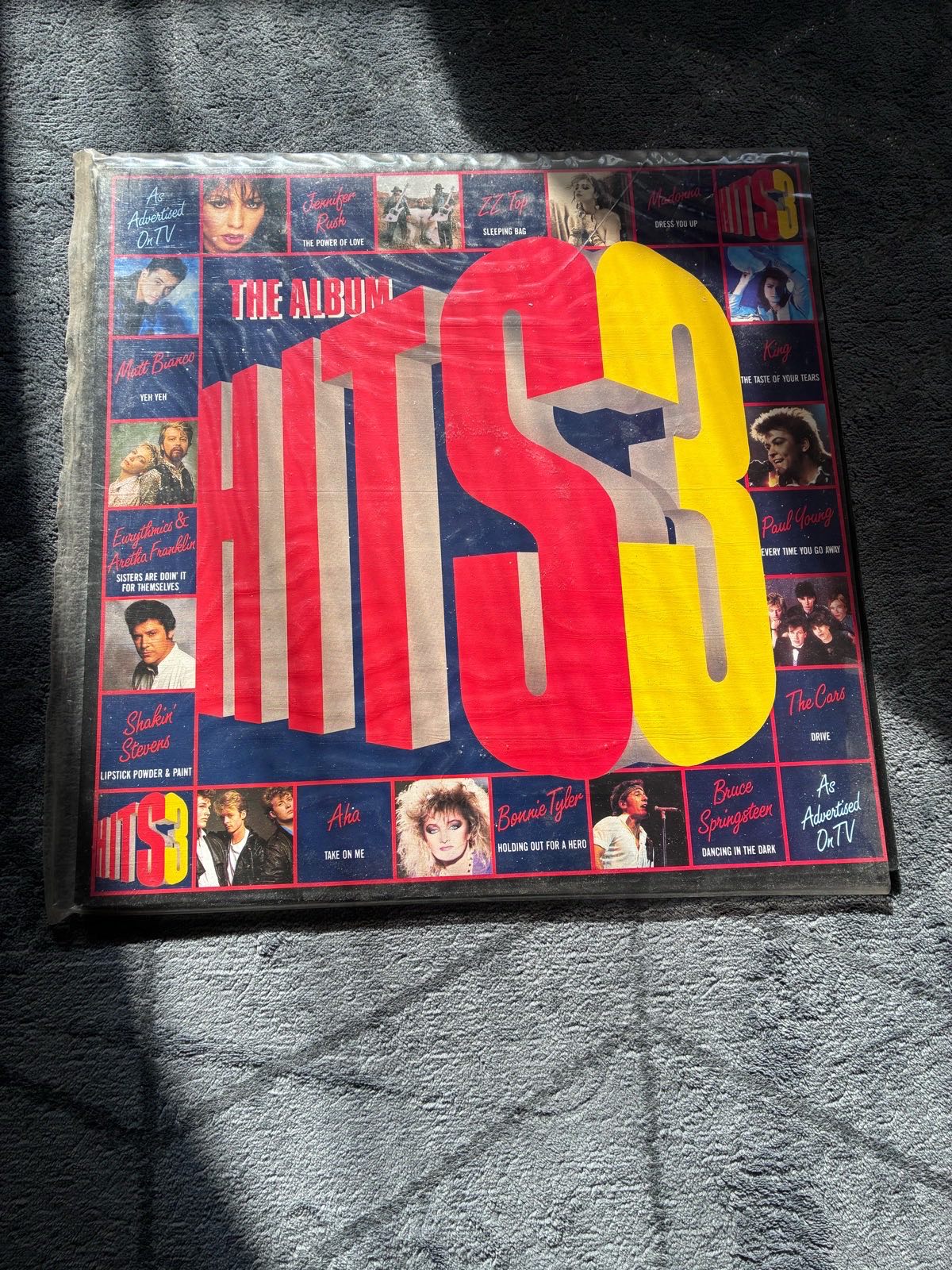Hits 3 - The Album (1985) Vinyl 12" Double LP Compilation   Used Faults